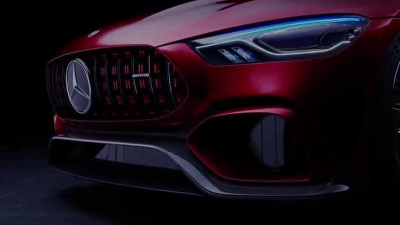 Mercedes AMG GT Concept, gran coupé ibrida da 800 cv