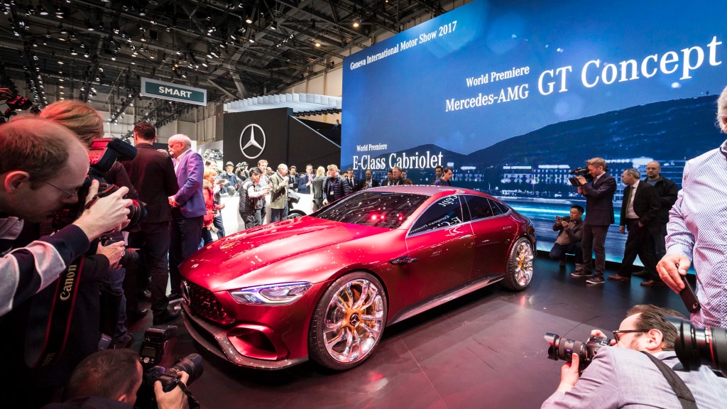 Mercedes AMG GT Concept, quattro porte da Formula 1