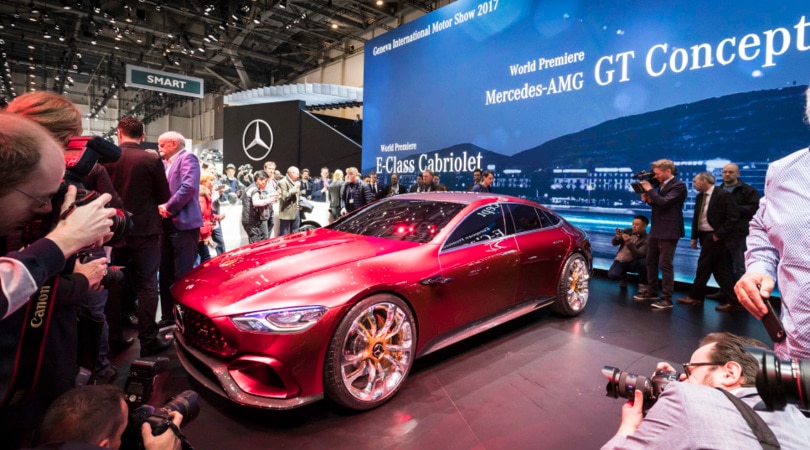 Mercedes AMG GT Concept, quattro porte da Formula 1