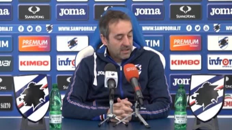 Giampaolo: "Al derby arriviamo molto bene"