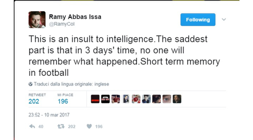L'agente di Salah sbotta: «Juventus-Milan? Un insulto all'intelligenza»