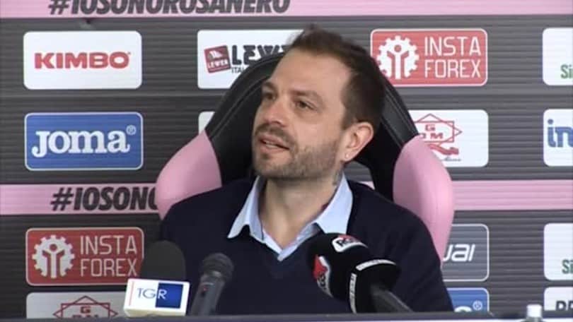 Baccaglini: "Zamparini mi ha mandato un bellissimo messaggio"