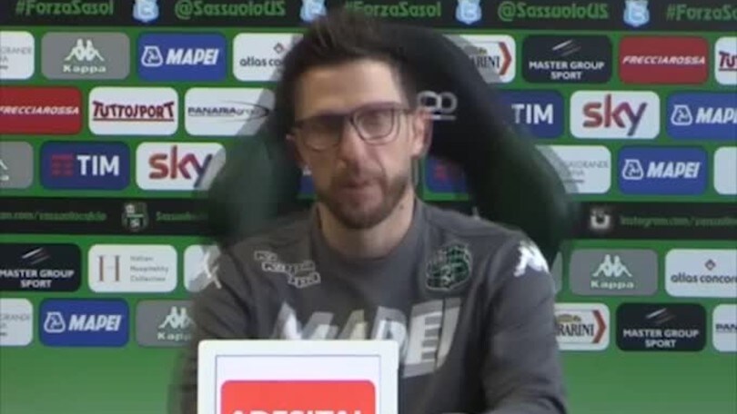 Di Francesco: "Defrel out, desiderio di vincere in casa"