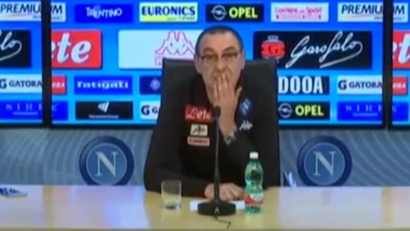 Sarri: "Proteste allo Stadium? Sono tutti pazzi..."
