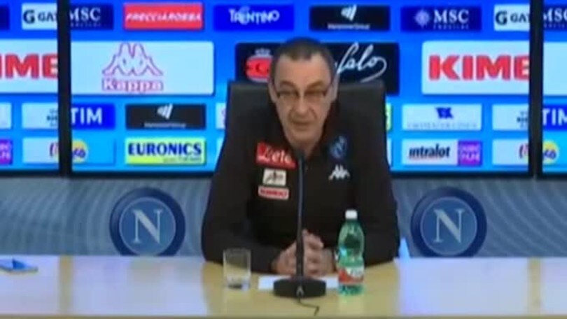 Sarri: "Se hai le palle il Crotone è come il Real"
