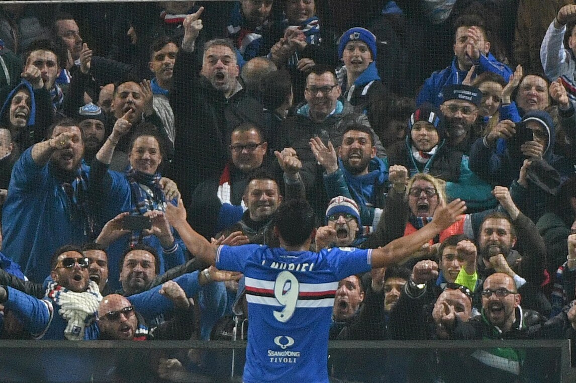 Serie A, Genoa-Sampdoria 0-1: Muriel, una traversa e un gol