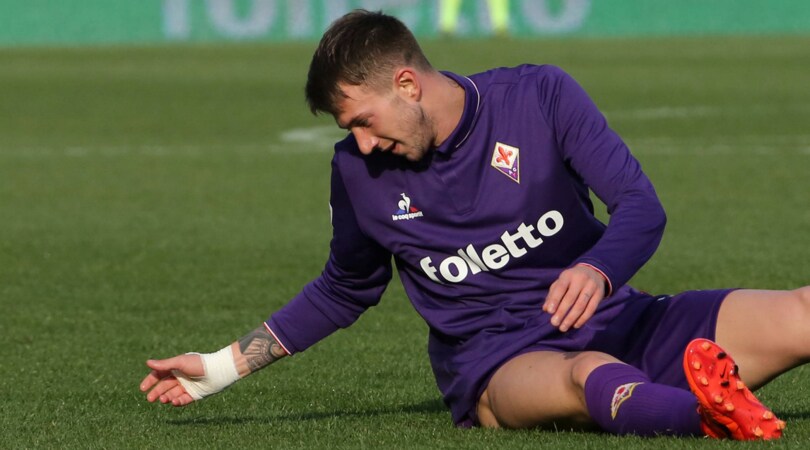 Serie A Fiorentina, Bernardeschi: «Ho un infortunio raro»