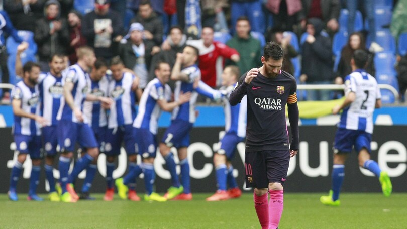 Liga, il Barcellona cade a La Coruña