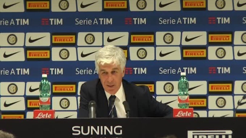 Gasperini: "Corsa Champions per l'Inter è dura"