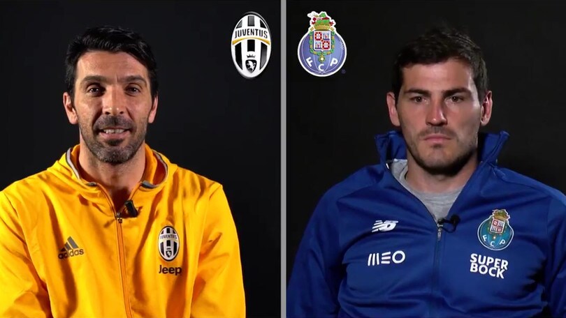 Juventus-Porto, Buffon scherza con Casillas: «Martedì passiamo noi»