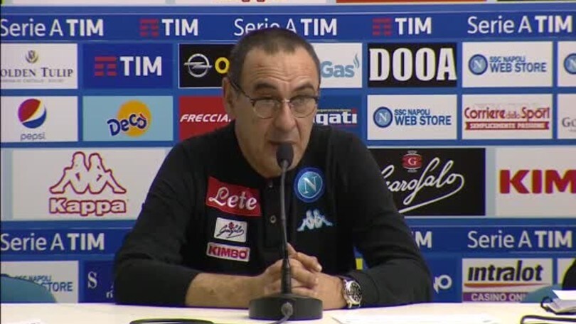 Sarri: "Non era facile approcciare bene"