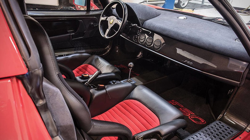 La Ferrari F50 di Mike Tyson