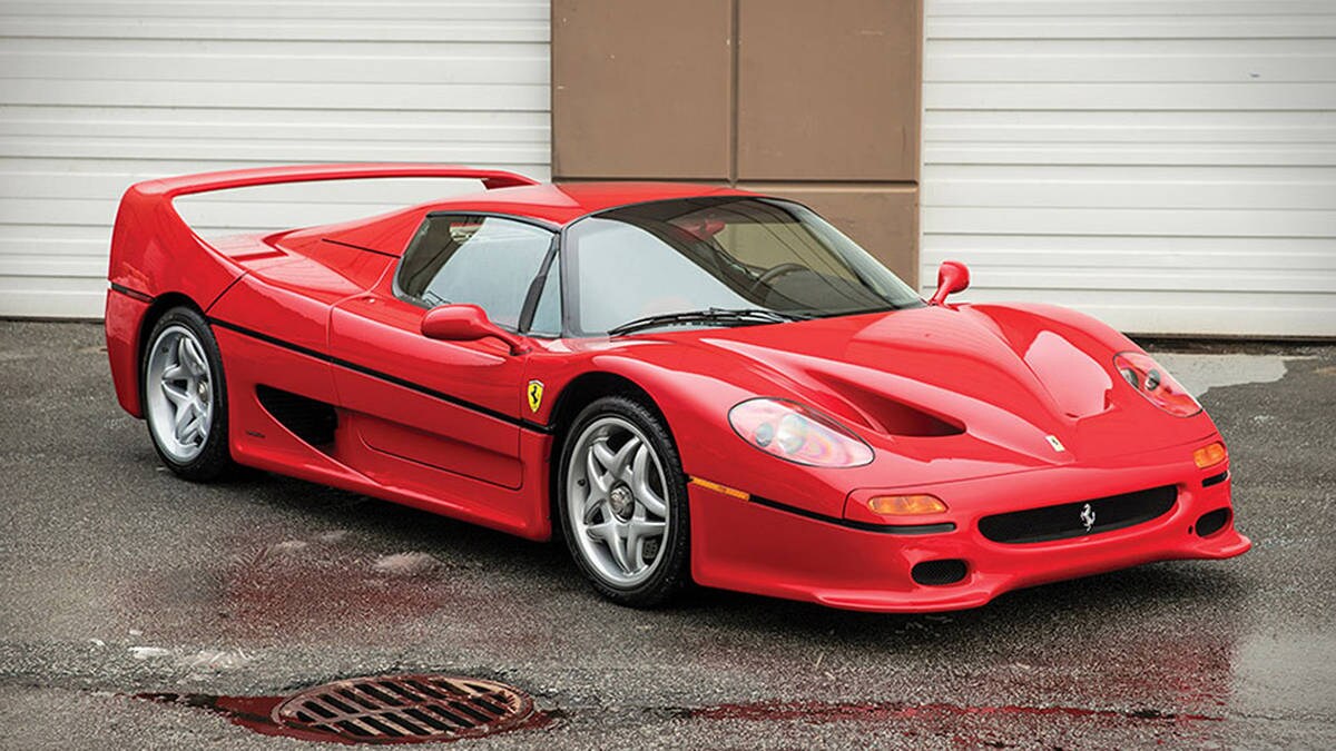La Ferrari F50 di Tyson venduta a 2,6 milioni