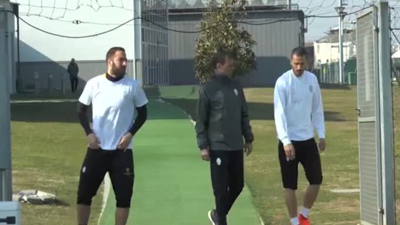 Juventus, Allegri e Bonucci a colloquio