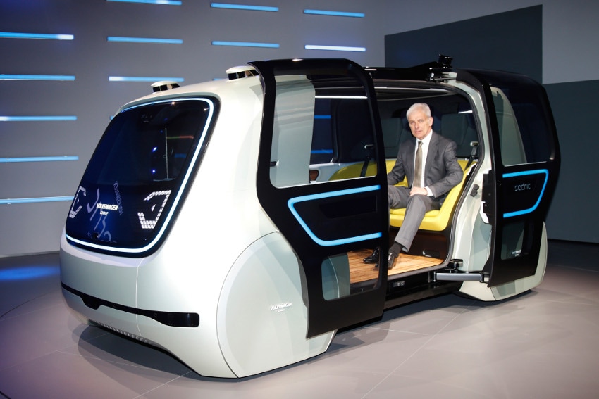 Volkswagen Sedric, prove di mobilità personalizzata
