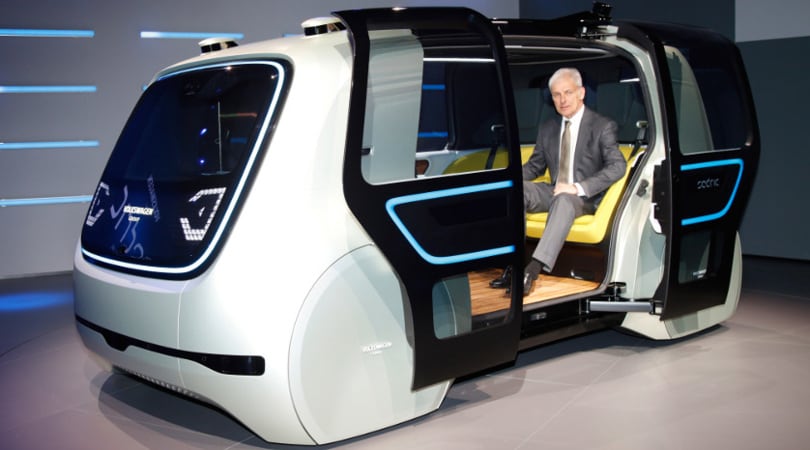Volkswagen Sedric, prove di mobilità personalizzata