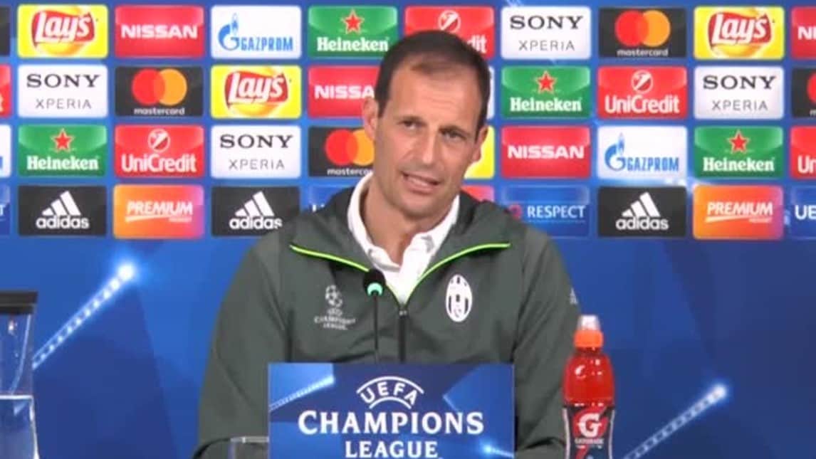 Allegri annuncia dove andranno le donazioni