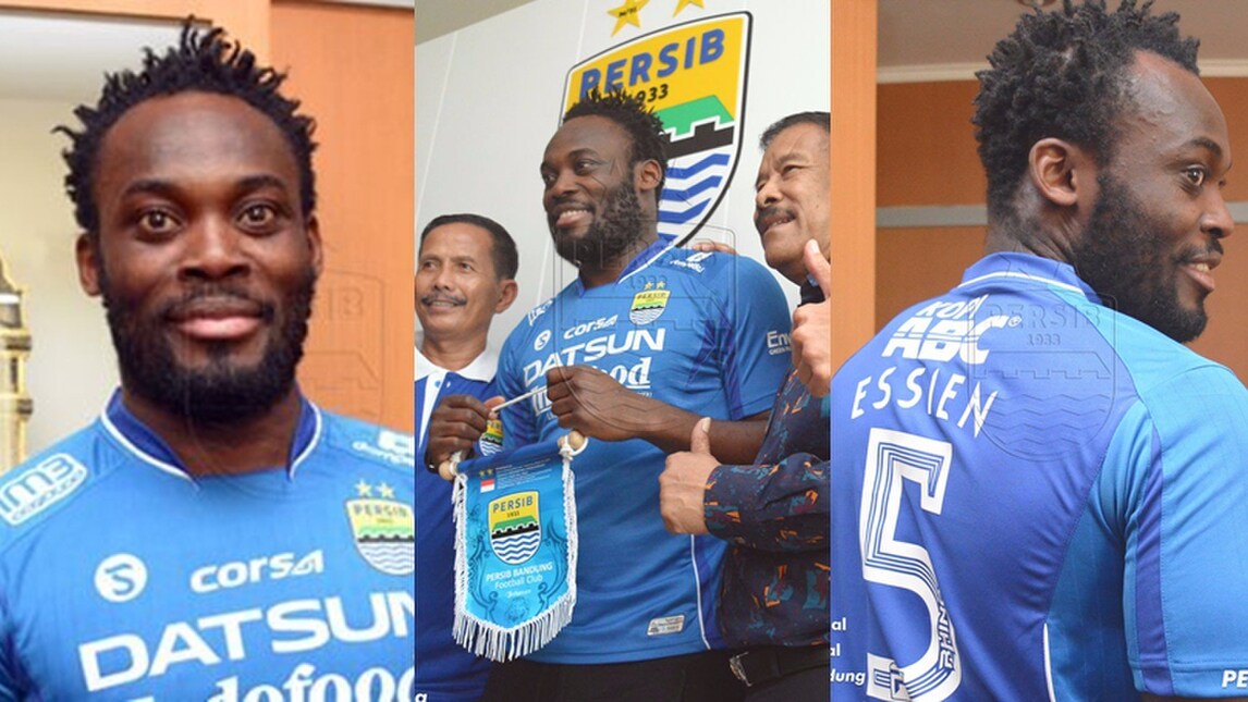 Essien riparte dall'Indonesia: ha firmato con il Persib Bandung