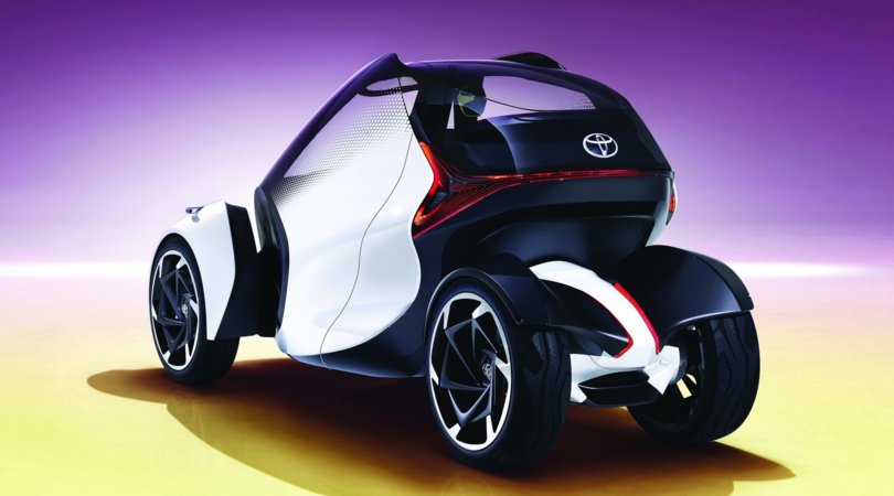 Toyota i-Tril concept, quattro ruote "messe in piega"