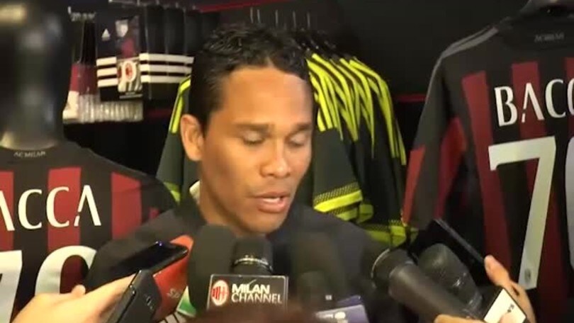 Milan: Bacca graziato, per lui una sola giornata