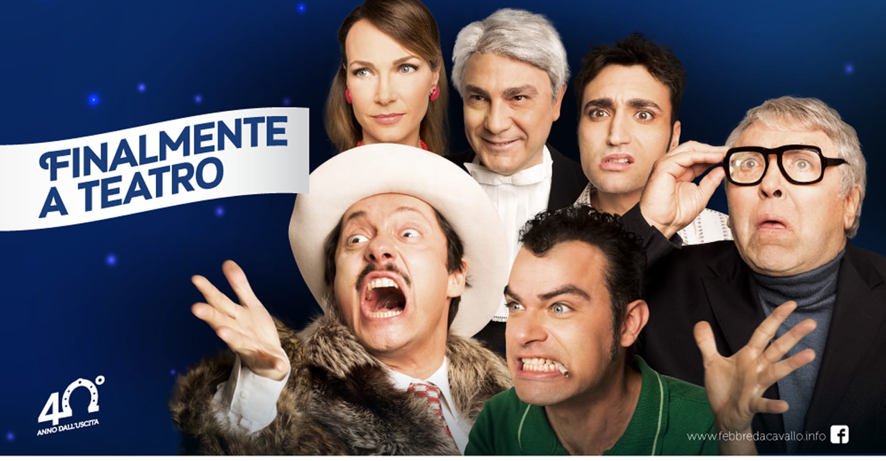 “Febbre da Cavallo” arriva in teatro
