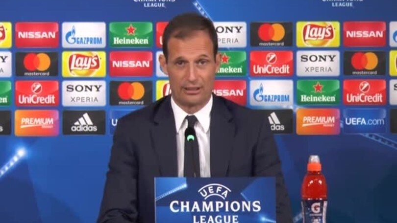 Allegri: "Sorteggio? Giochiamo con chi viene e buonanotte.."