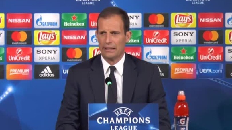 Allegri: "Bene il primo tempo"