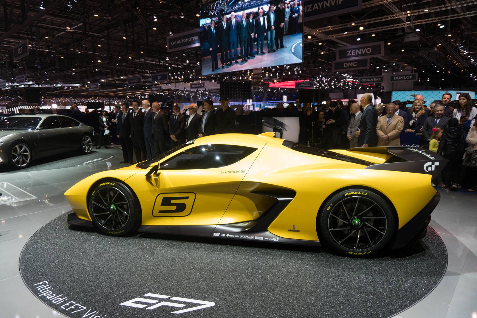Fittipaldi EF7, la supercar da campioni di F1