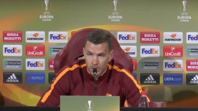 Dzeko: "Abbiamo bisogno dei nostri tifosi"
