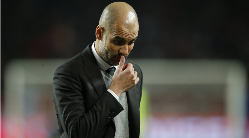 Manchester City, Guardiola non ci sta: «Eliminati da un calcio piazzato»