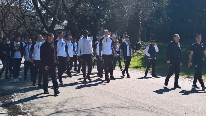 Lione, passeggiata a Villa Borghese prima della Roma