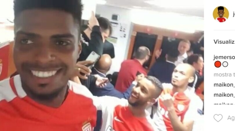 Champions League, festa in stile Italia mondiale nello spogliatoio del Monaco