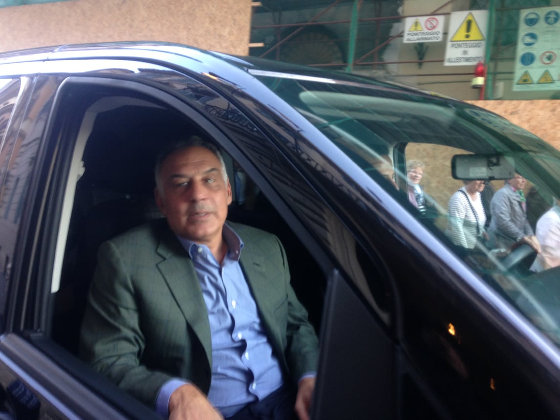 Sbarca Pallotta: vedrà Roma-Lione
