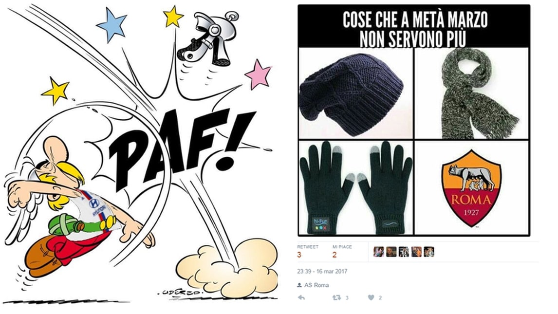 Una grande Roma, ma i social sono impietosi: tutta l'ironia del web