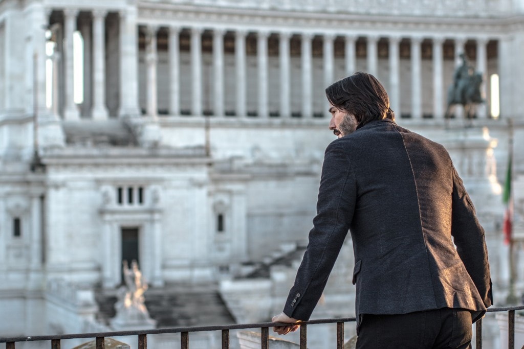 John Wick-Capitolo 2 in azione a Roma