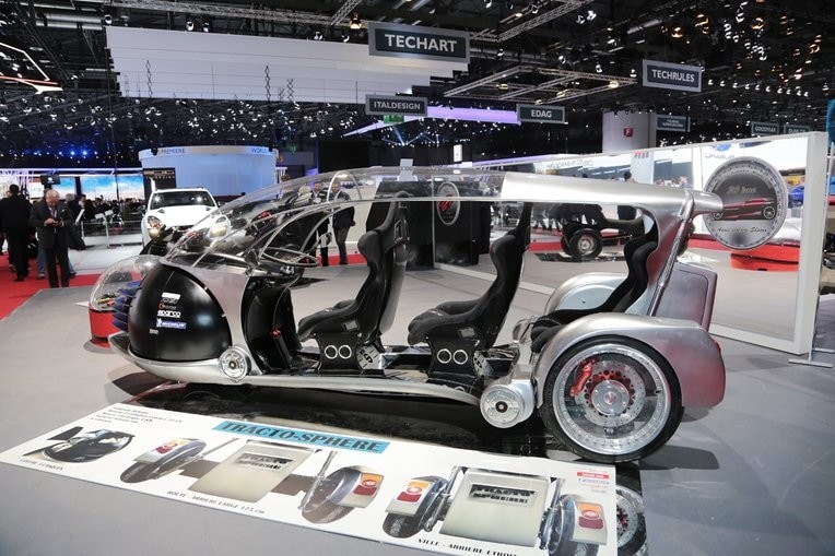 Sbarro Tracto-Sphere, ecco il "risciò" hi-tech