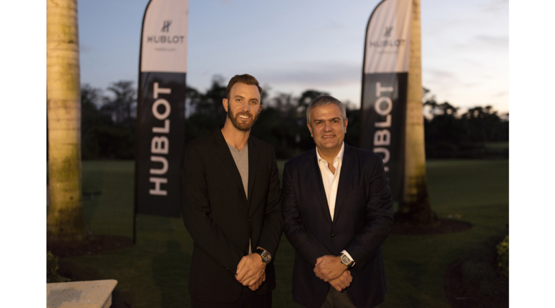 Dustin Johnson nuovo testimonial Hublot