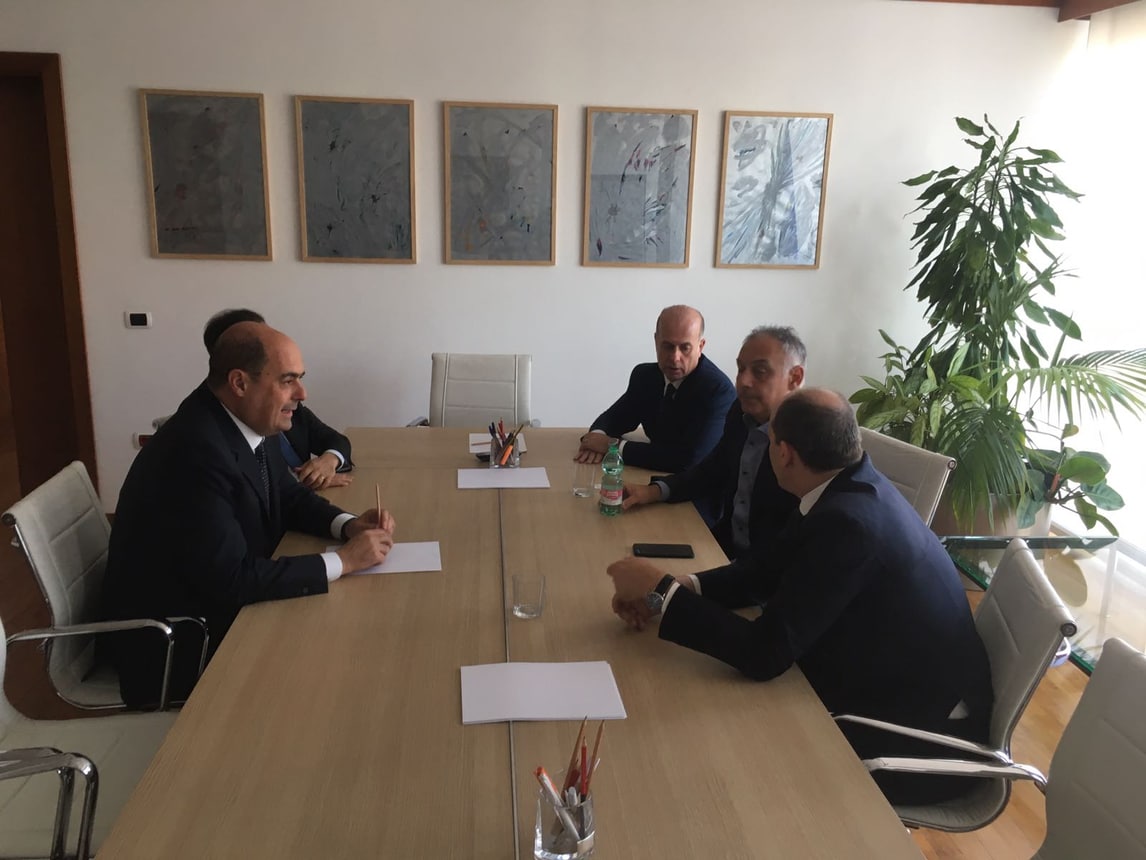 Stadio Roma, l'incontro in Regione