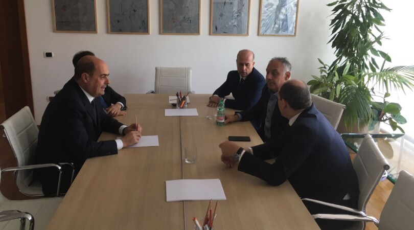 Stadio Roma, l'incontro in Regione