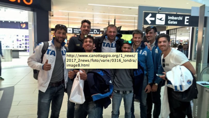 Canottaggio, gli azzurri sfidano Cambridge