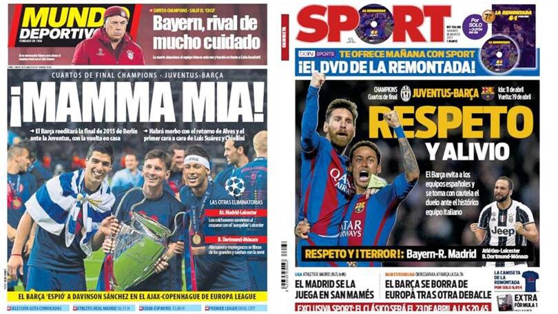 Champions League: come i quotidiani spagnoli hanno reagito ai sorteggi