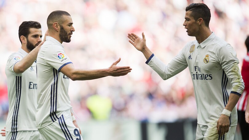 Athletic Bilbao-Real Madrid 1-2: Zidane allunga in classifica