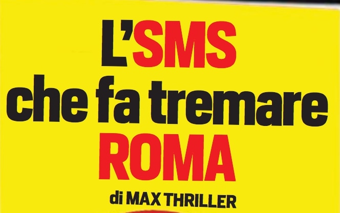 Ecco l'sms che fa tremare la Roma