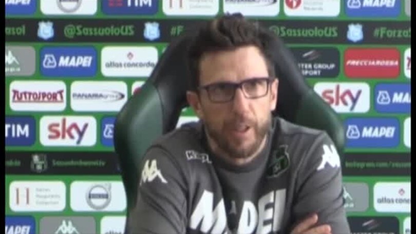 Di Francesco: "Mi aspetto massima intensità dalla mia squadra"