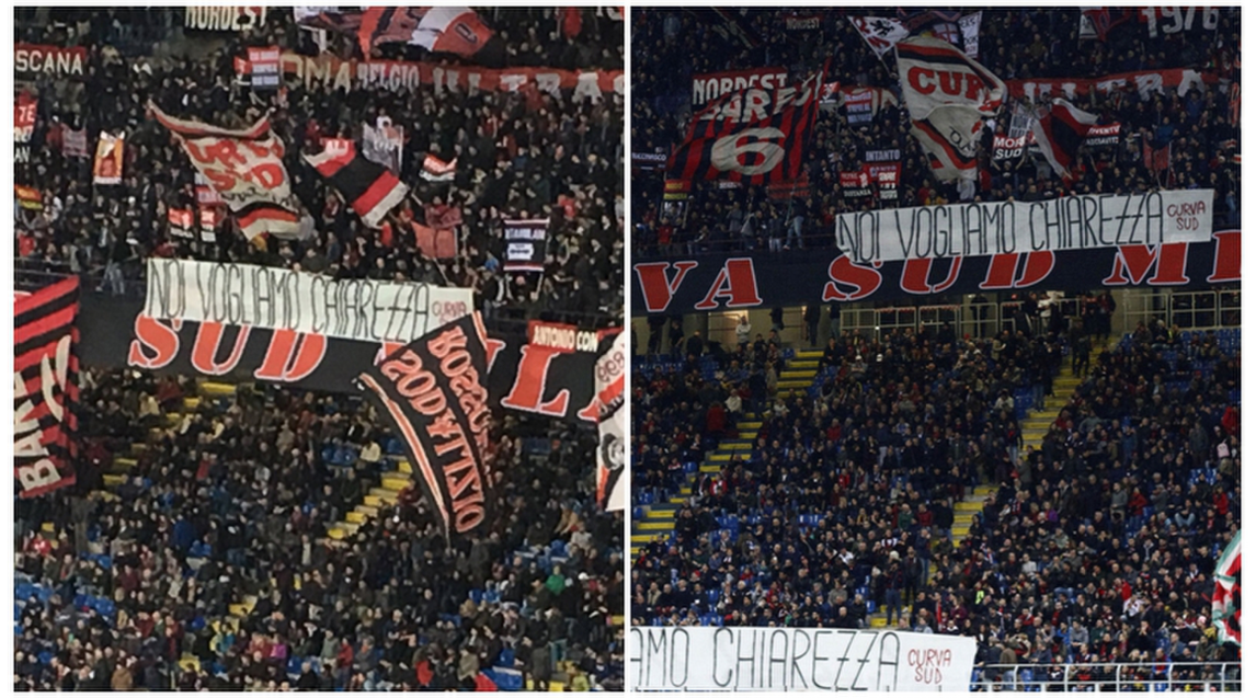 Milan, i tifosi sono stufi: «Vogliamo chiarezza!»