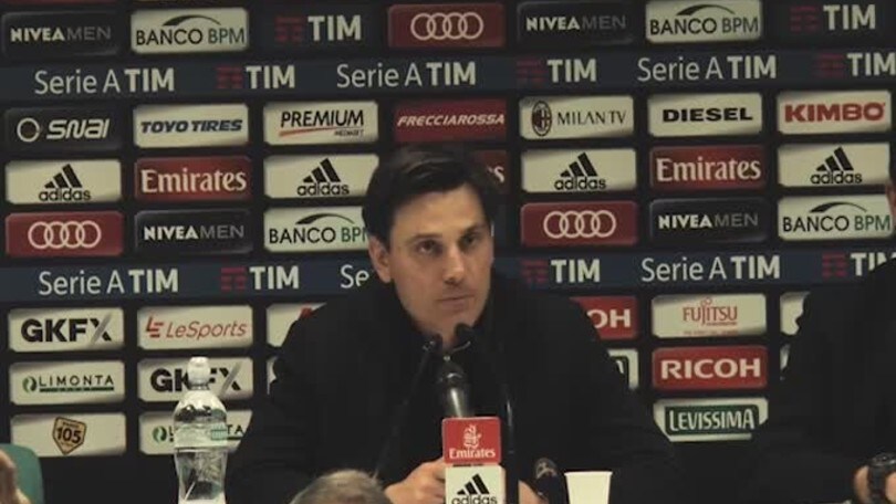Montella: "Non facciamo la corsa sull'Inter"