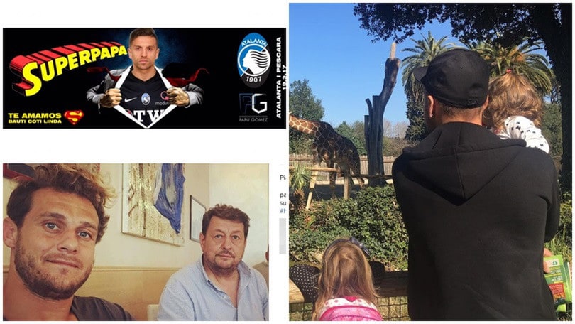 Da Immobile a Papu Gomez, quanti auguri per la Festa del papà