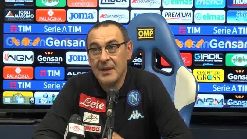 Sarri: "Non sappiamo gestire"