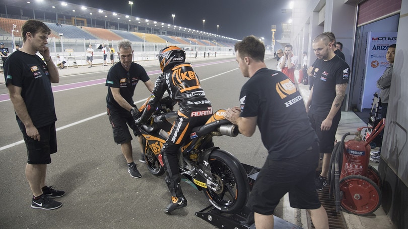 Moto2 e Moto3, la pioggia ferma ancora i test