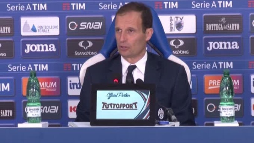 Allegri: "Primo tempo? Uno dei migliori della stagione"